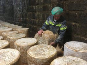 Cantal dans le tunnel de Mandière