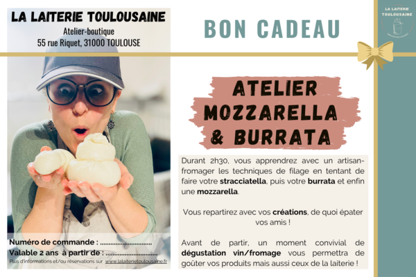 bon cadeau atelier fromages