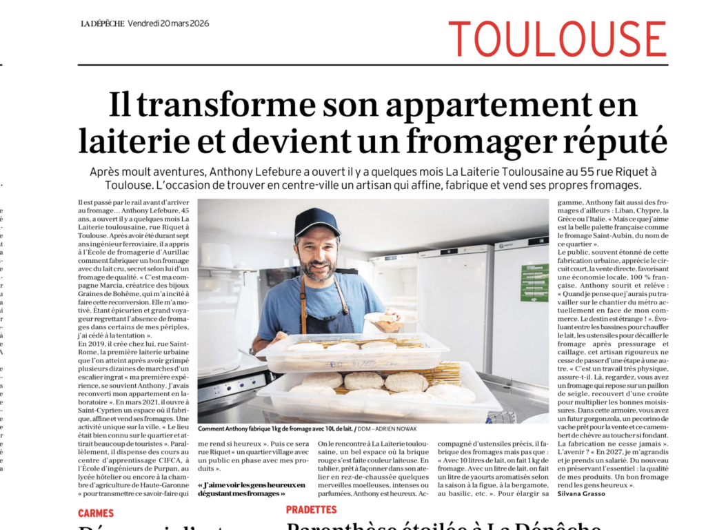 la depeche laiterie toulousaine media saint aubin toulouse
