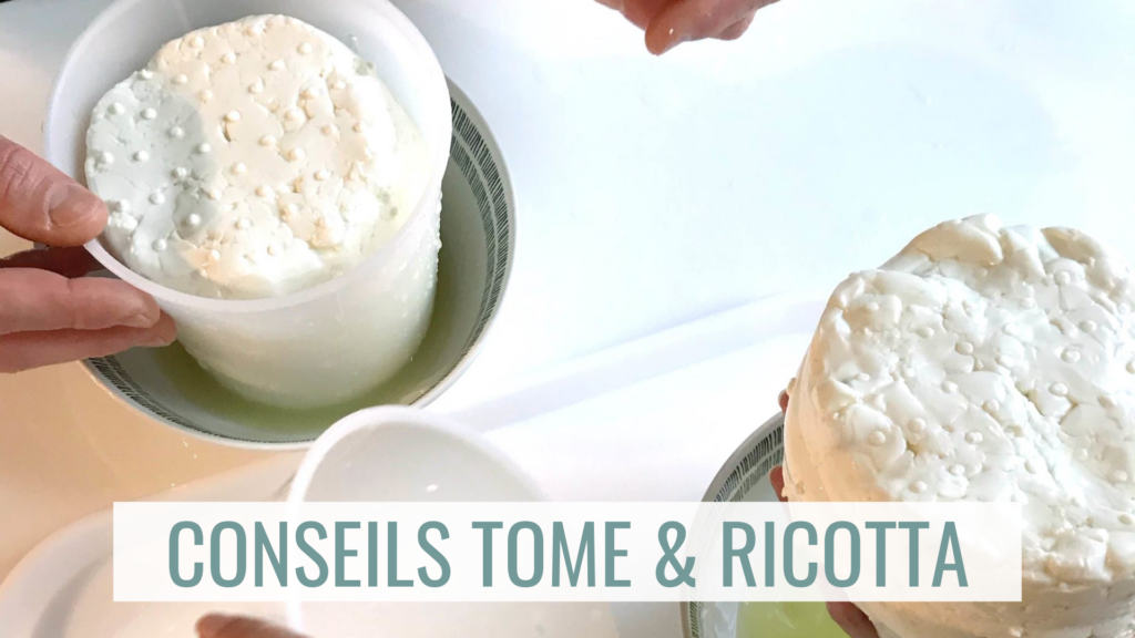Conseils Tome & Ricotta La Laiterie Toulousaine