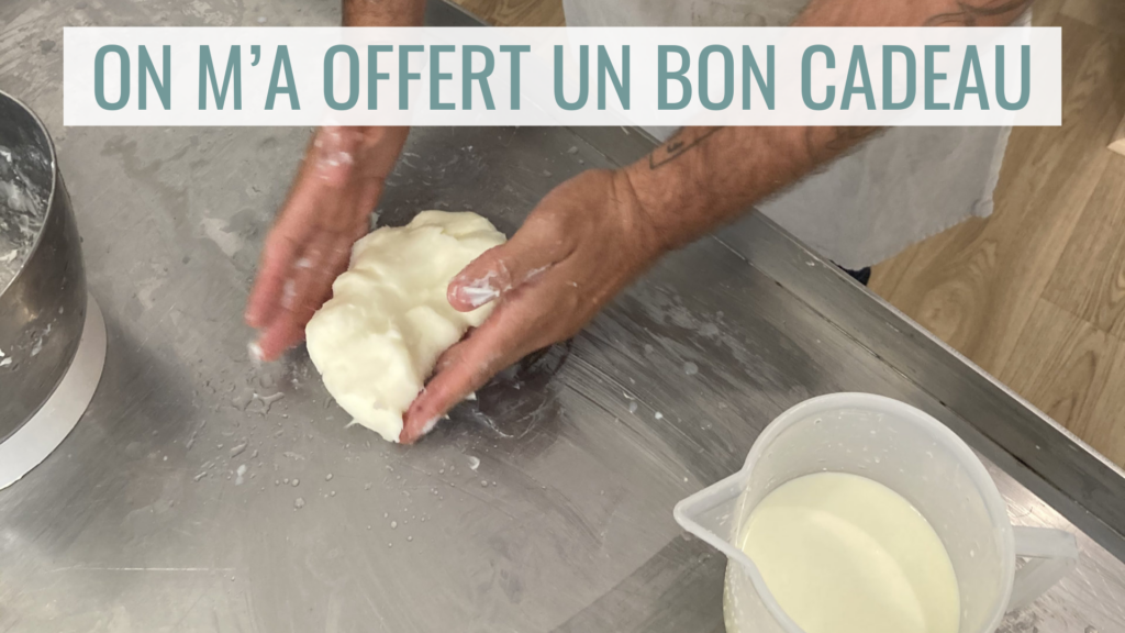 on m'a offert un bon cadeau à la laiterie toulousaine