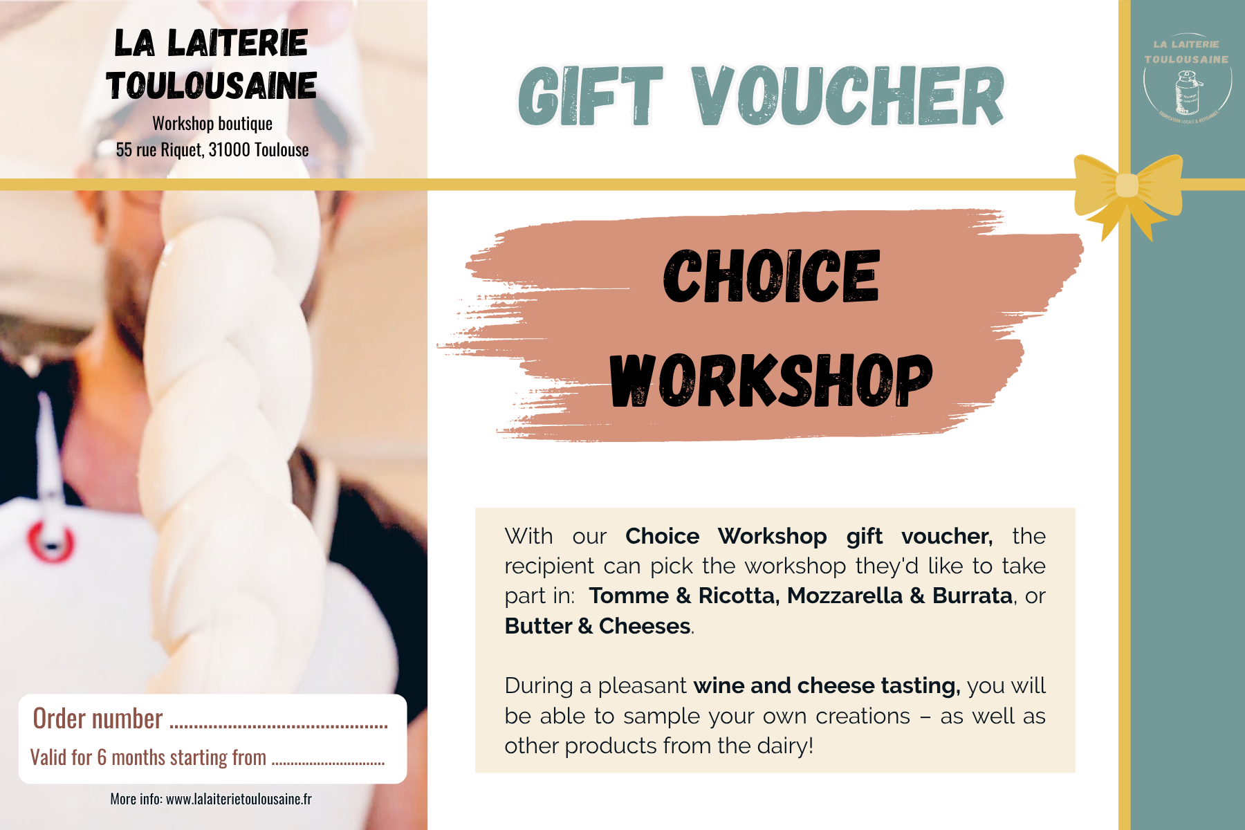 choice workshop gift voucher